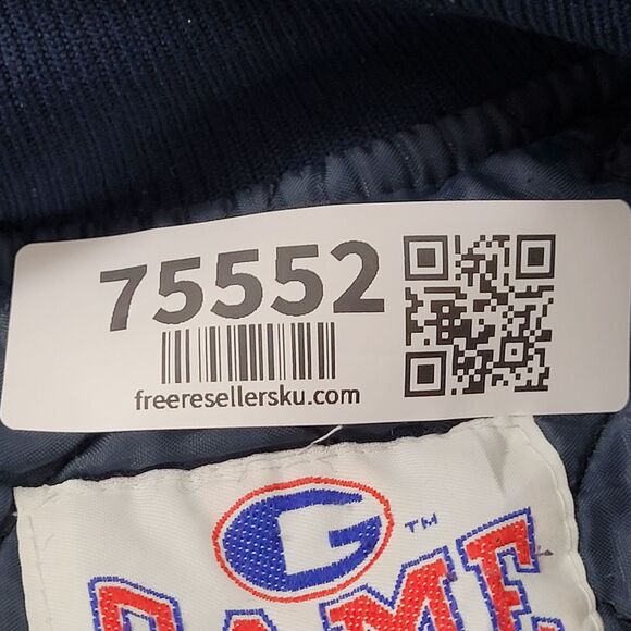 Vintage 80s 420 Safe-Driver Bomber Jacket XL 26x25 Jevic USA - Picture 9 of 16